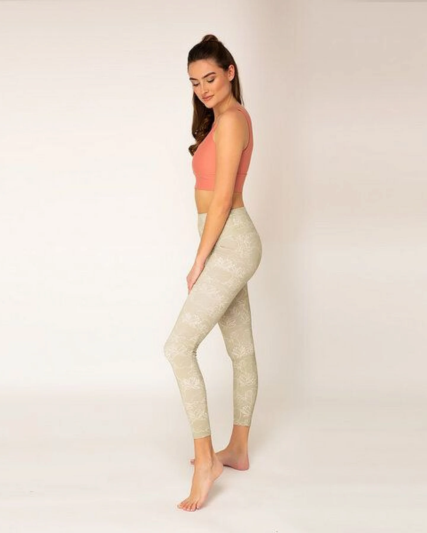 woodlike High Waist Leggings - Lotus – Ansicht 3