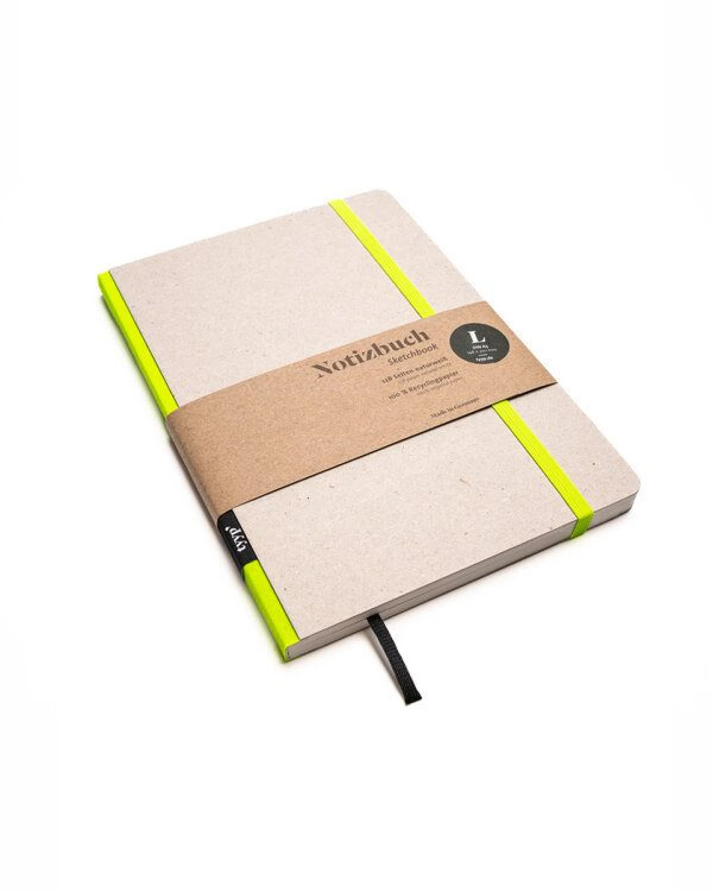tyyp Notizbuch A5 – 100% Recyclingpapier – handmade in Germany – Klassik Öko – Ansicht 2