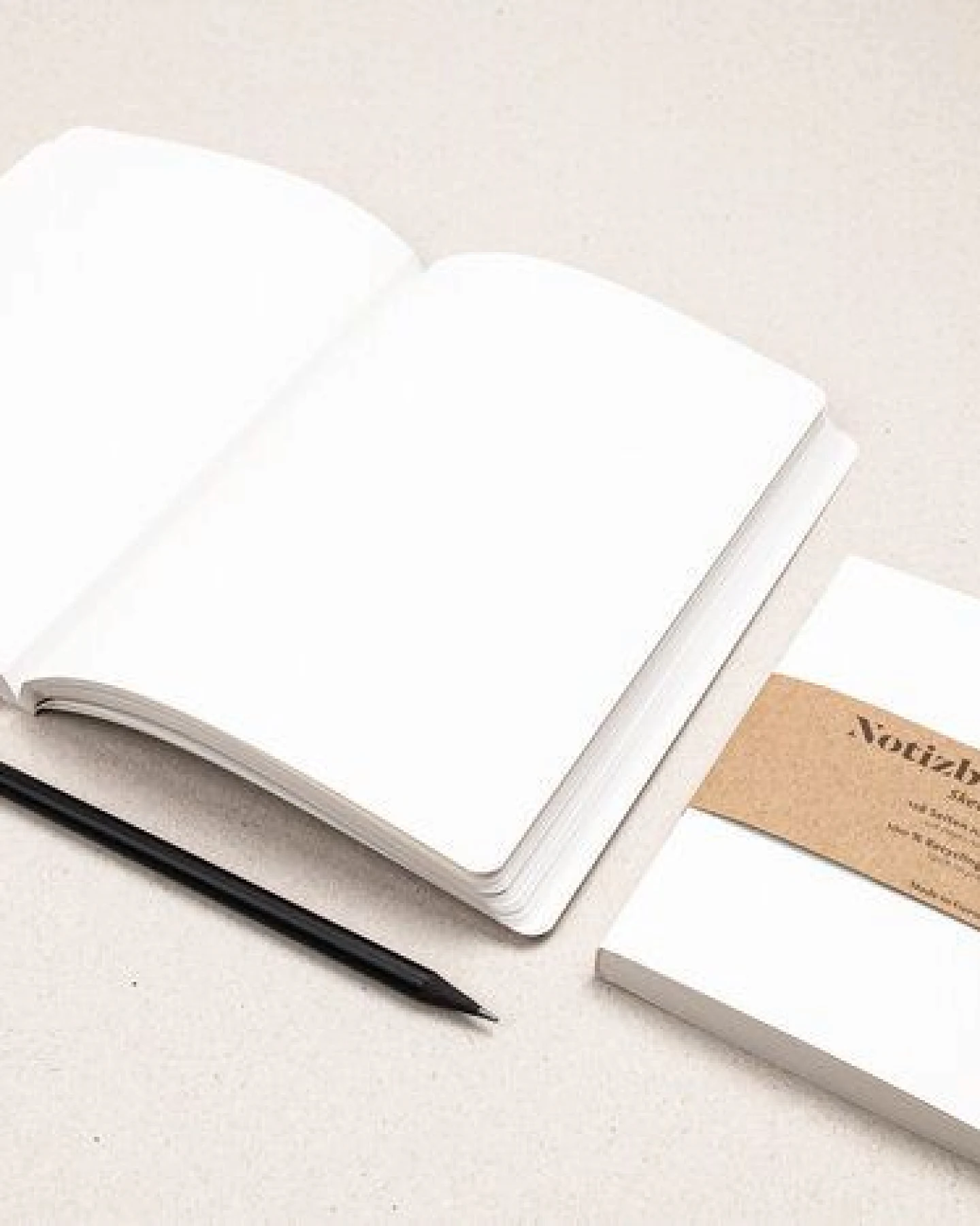 tyyp Notizbuch A4 Softcover – Recyclingpapier – blanko – perforiert – Ansicht 4
