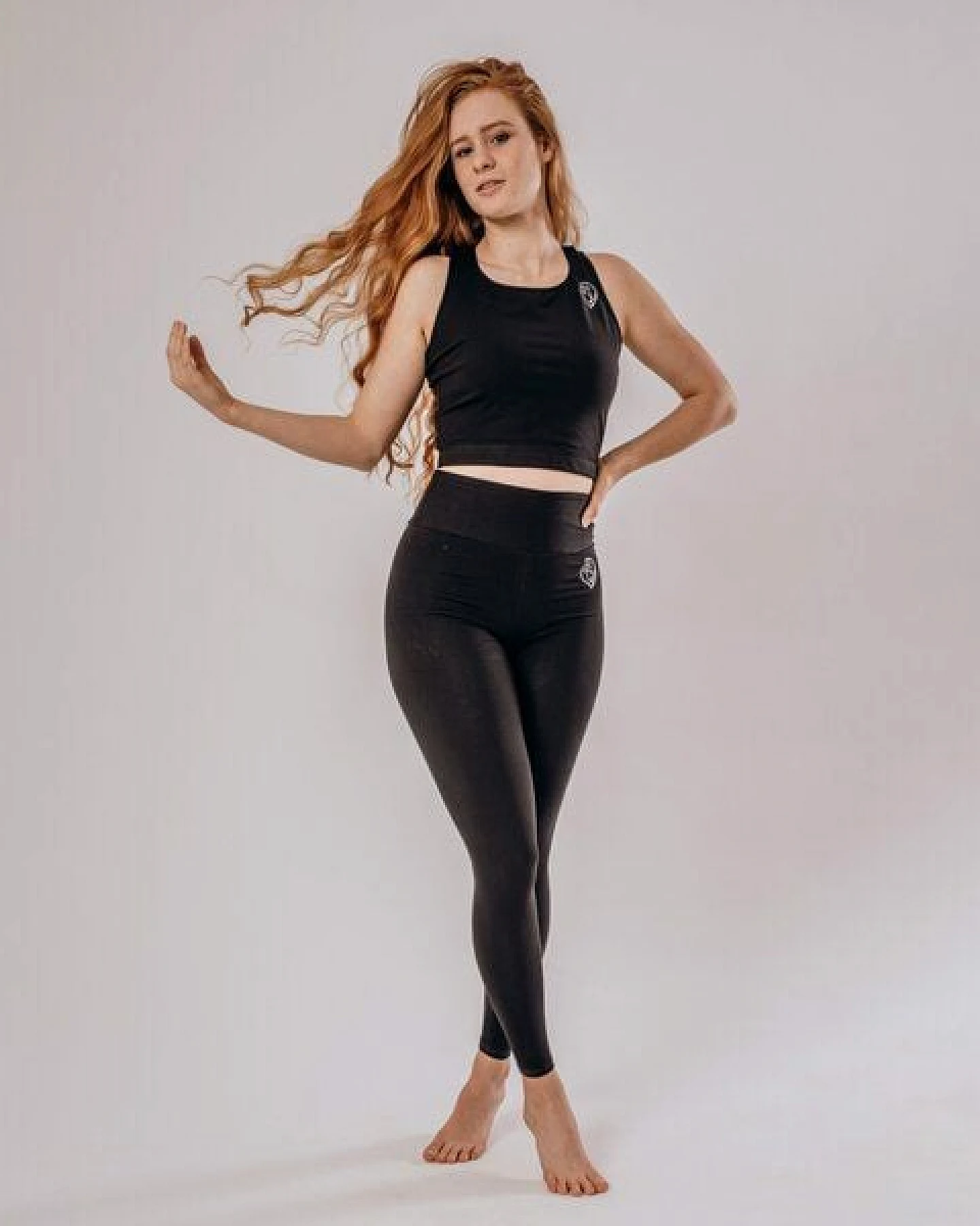 Flying Love Birds "Onyx" - Crop Top – Ansicht 4