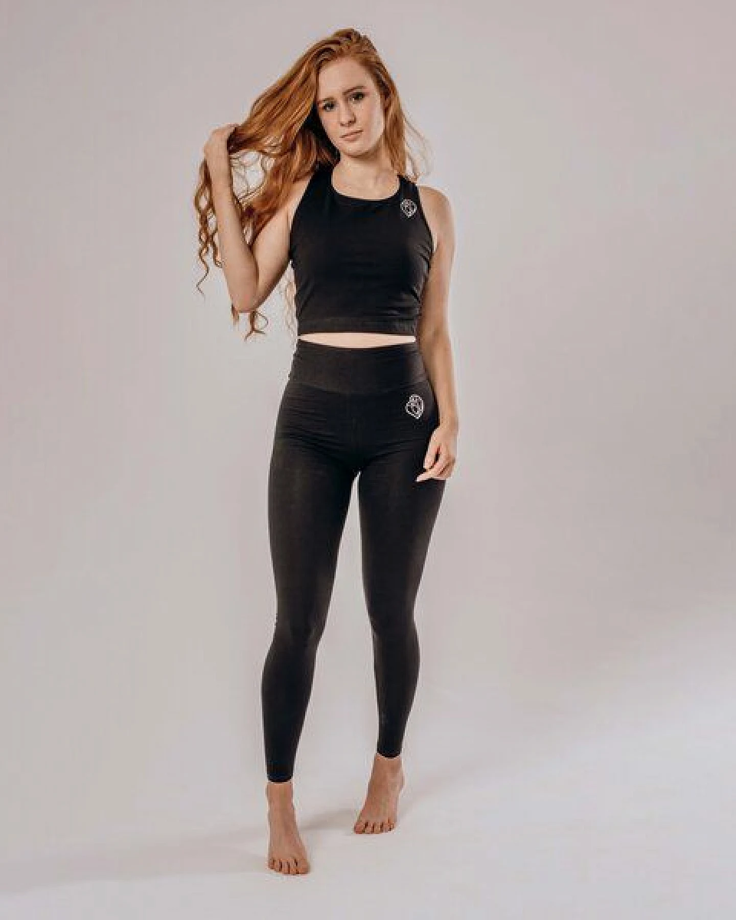 Flying Love Birds "Onyx" - Crop Top – Ansicht 3