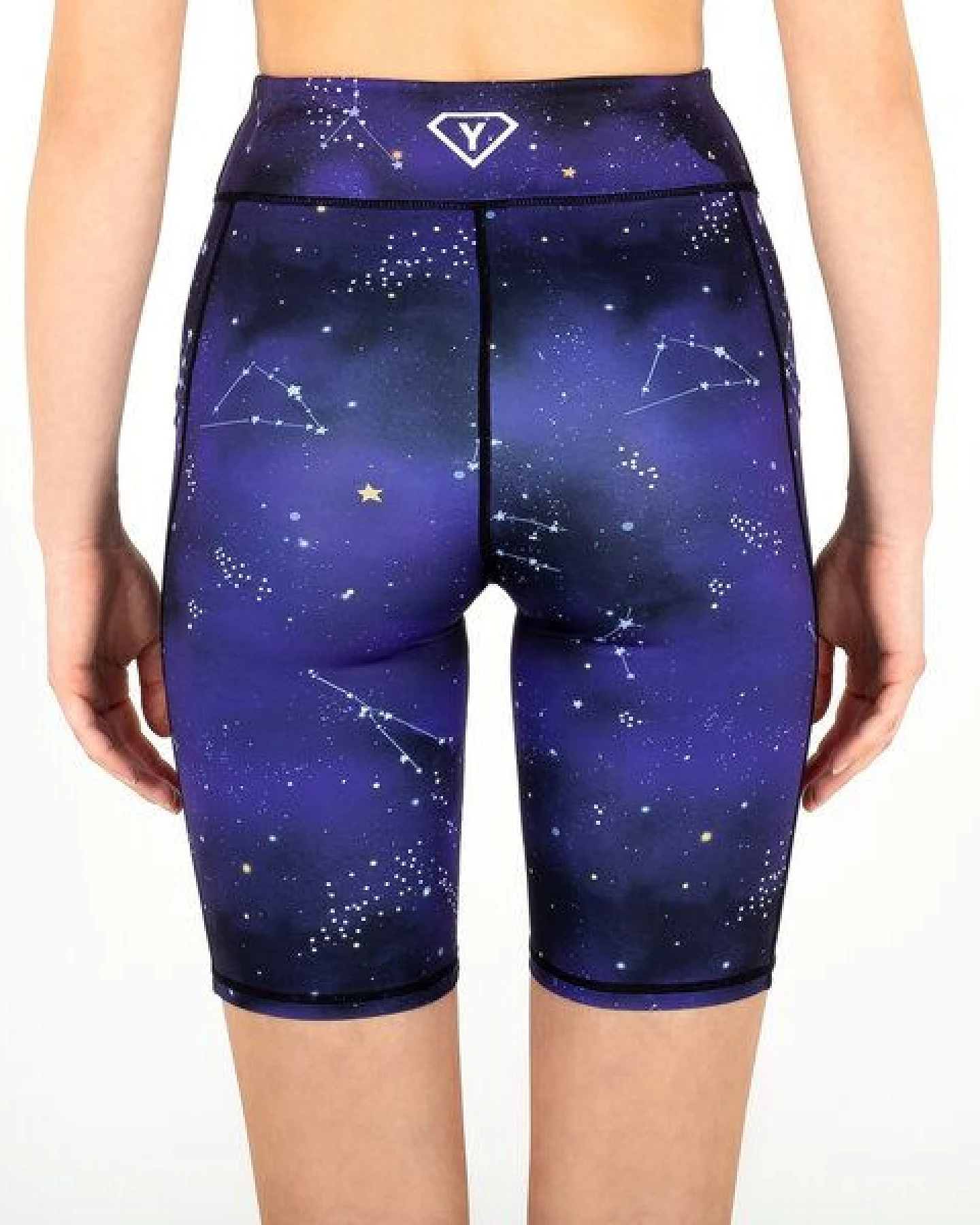 Yoga Hero Biker Shorts mit drei Eingrifftaschen – Ansicht 3