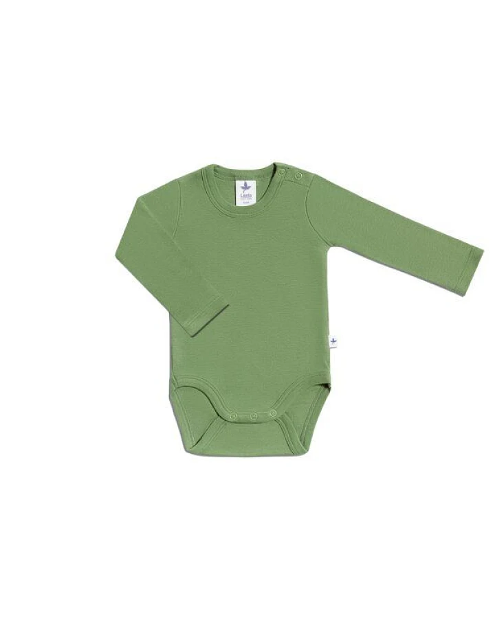 Leela Cotton Baby Kinder Body Langarm Bio-Baumwolle Rippjersey 2005