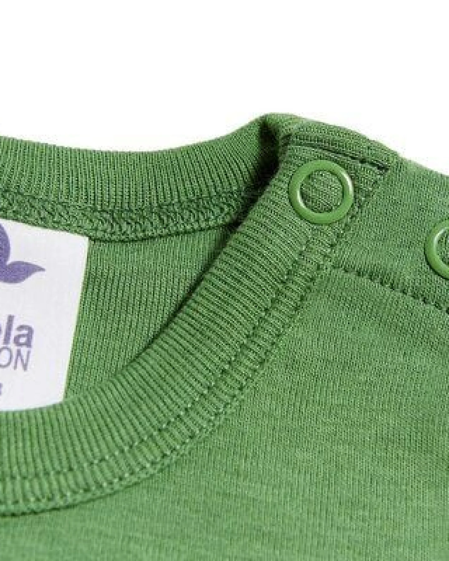 Leela Cotton Baby Kinder Body Langarm Bio-Baumwolle Rippjersey 2005 – Ansicht 4