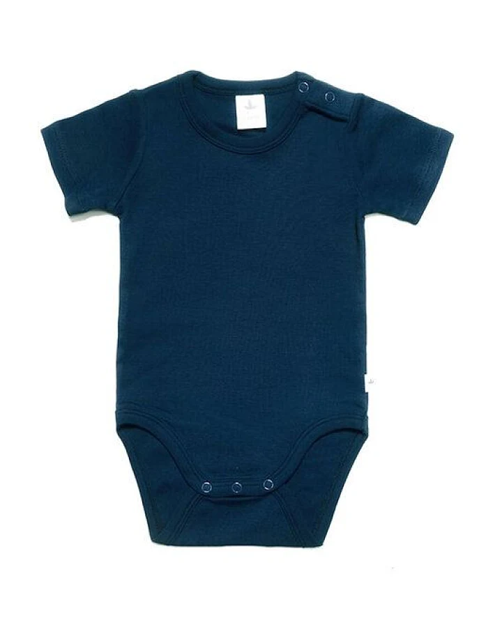 Leela Cotton Baby Kinder Body Kurzarm Bio-Baumwolle Rippjersey 2006