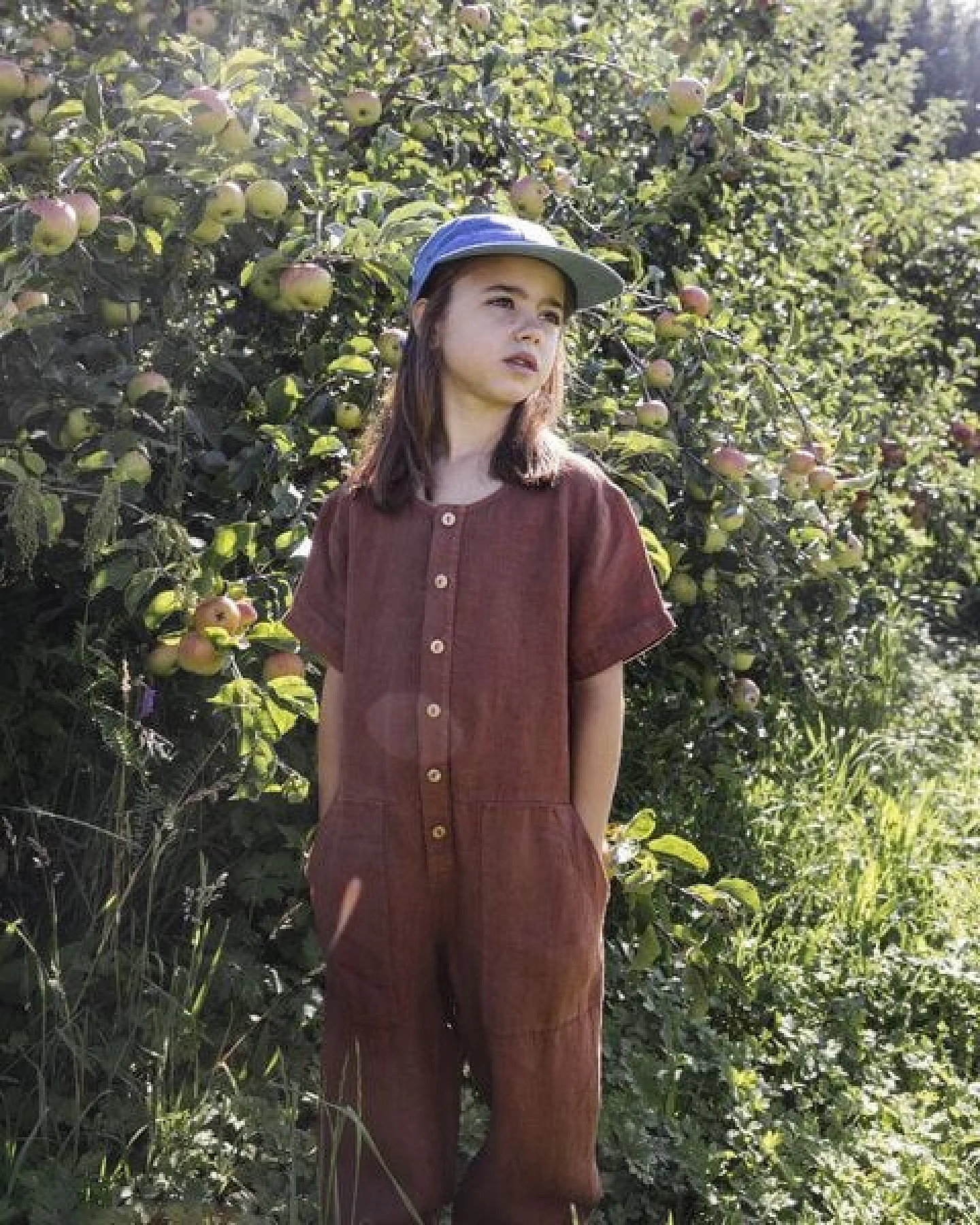 Matona Overall aus Biobaumwolle für Kinder / Short-Sleeved Overall – Ansicht 2