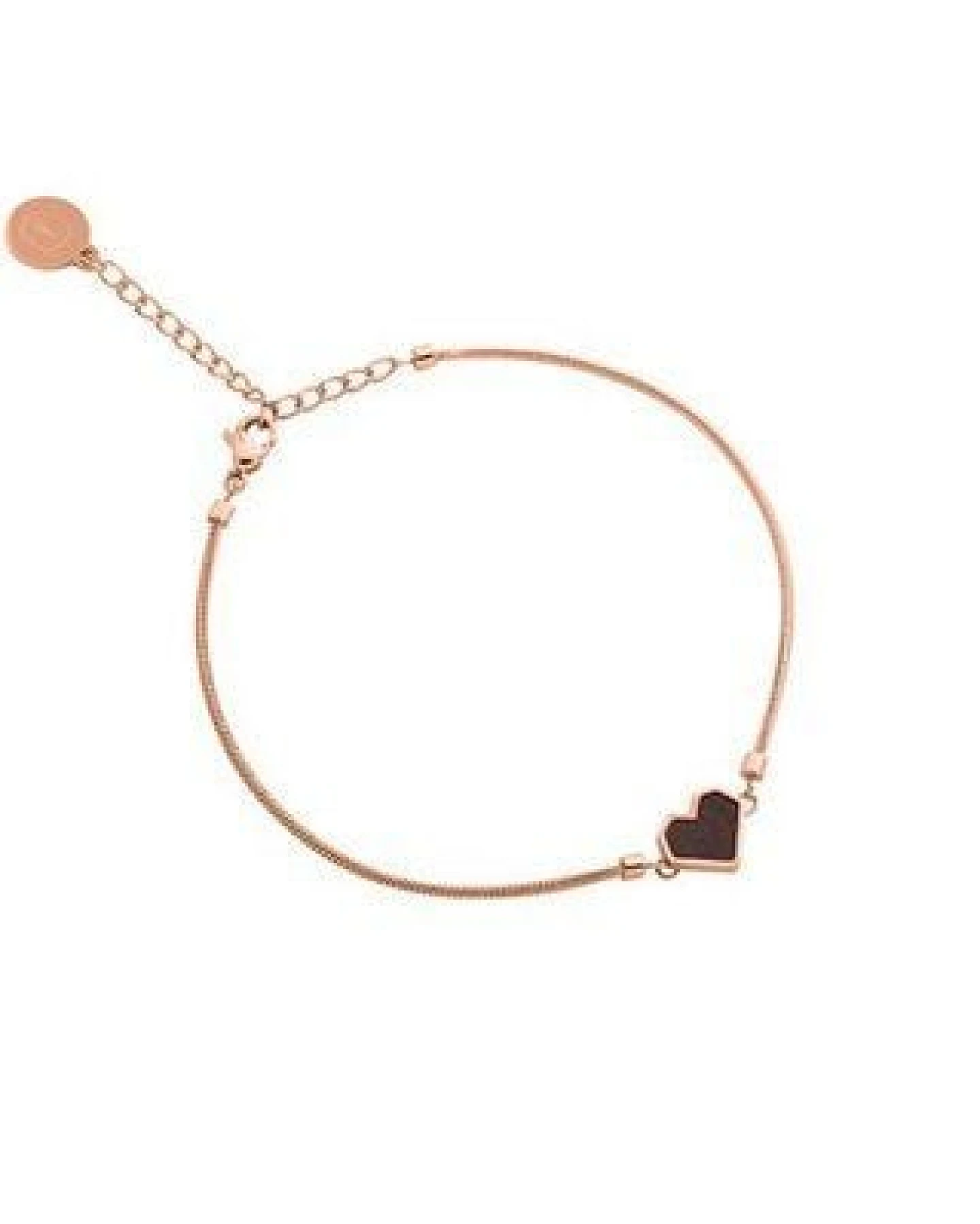 BeWooden Herzchen Armbänder mit Holzdetail - Verschiedene Farbvarianten und Grössen – Ansicht 3