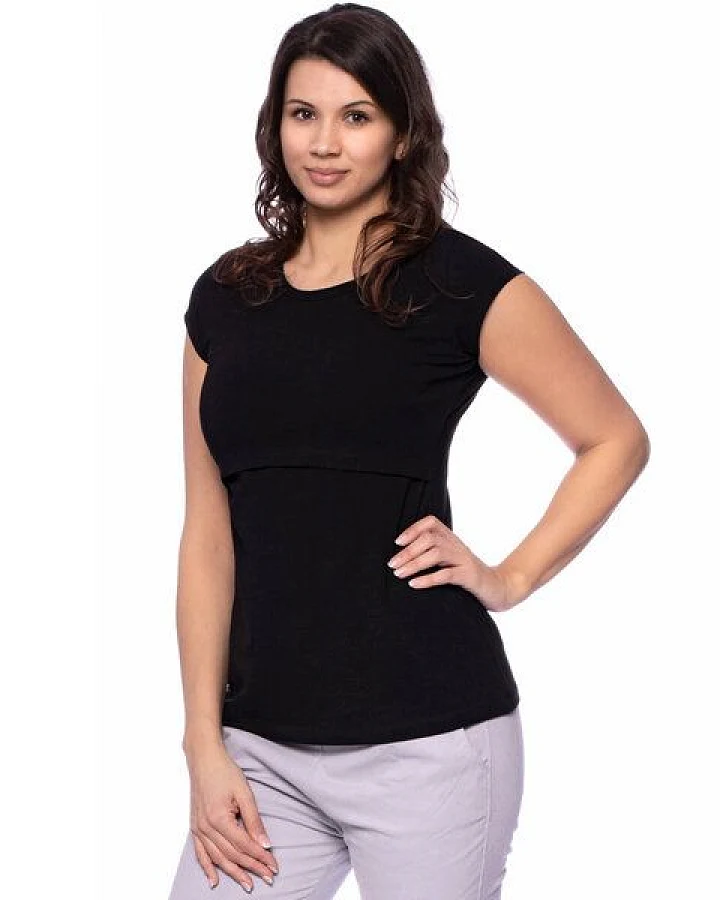 Milchshake 103 BASIC Umstands- und Stillshirt kurzarm aus Bio-Baumwolle