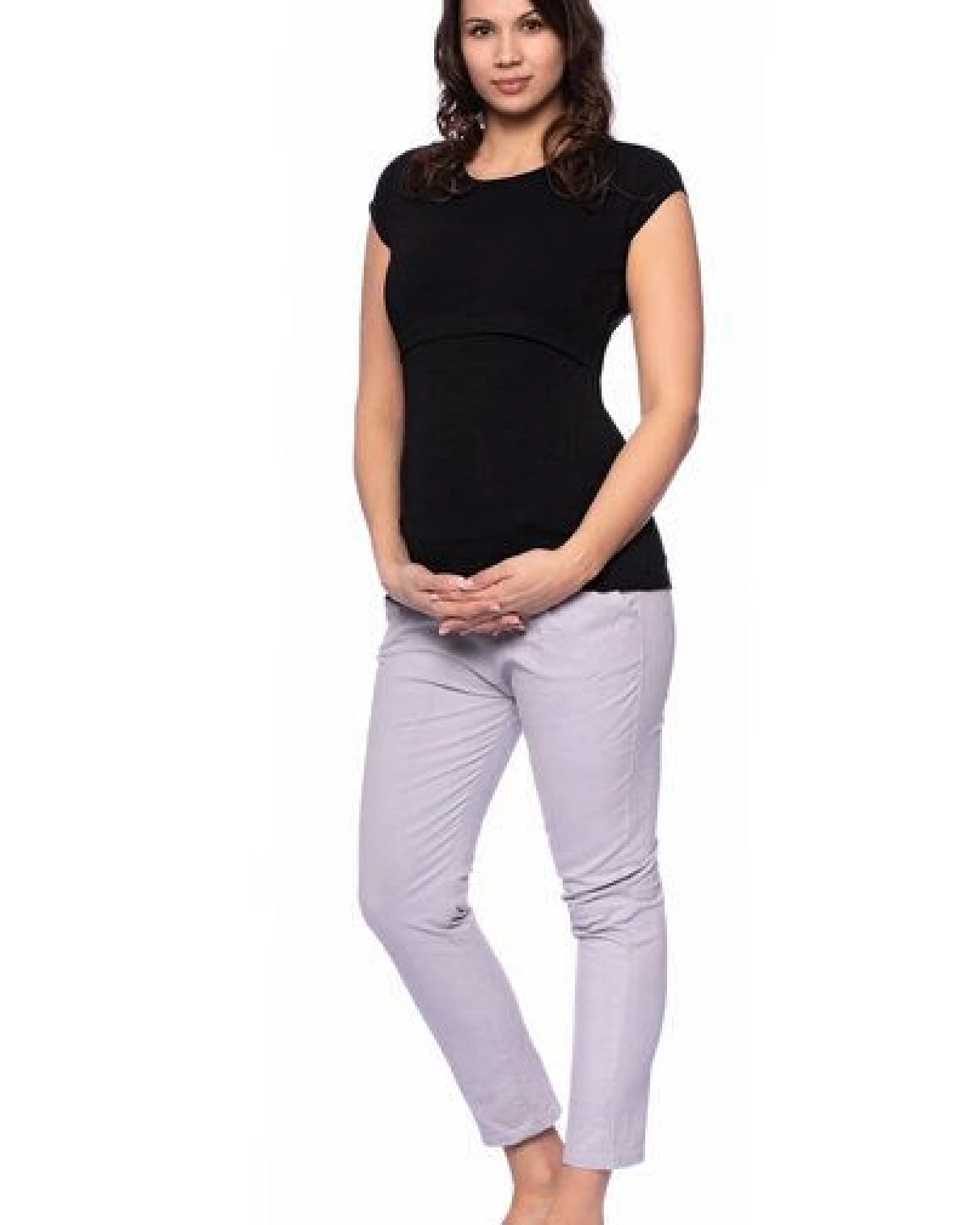Milchshake 103 BASIC Umstands- und Stillshirt kurzarm aus Bio-Baumwolle – Ansicht 4