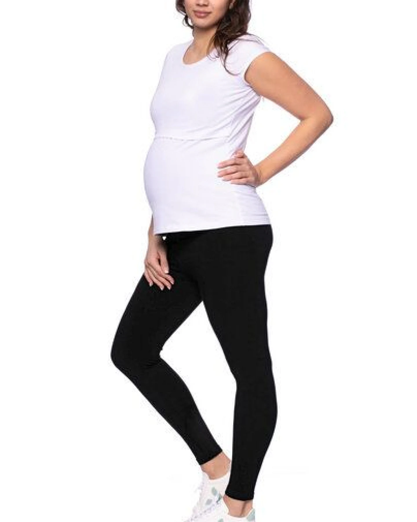 Milchshake 103 BASIC Umstands- und Stillshirt kurzarm aus Bio-Baumwolle – Ansicht 3