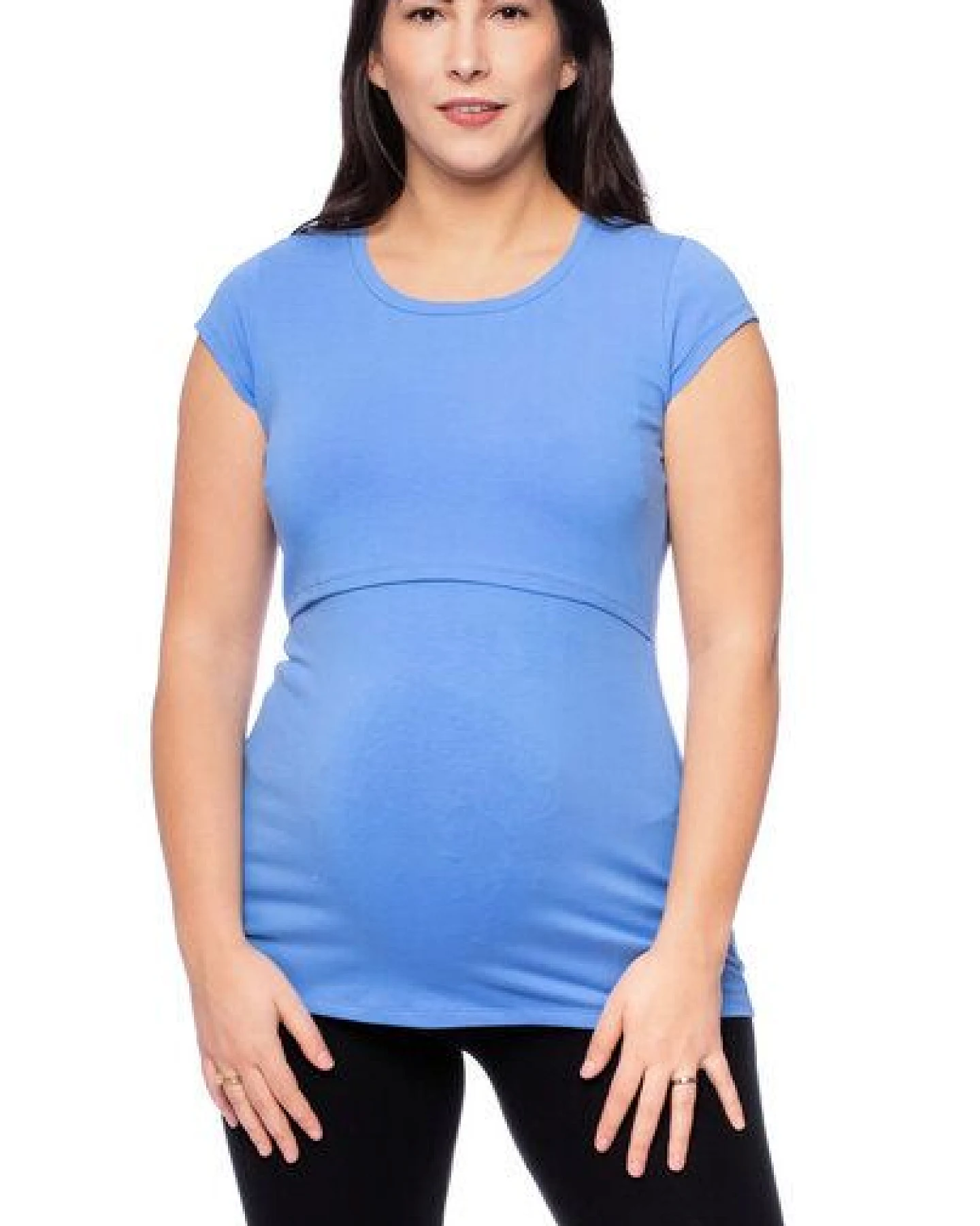 Milchshake 103 BASIC Umstands- und Stillshirt kurzarm aus Bio-Baumwolle – Ansicht 4