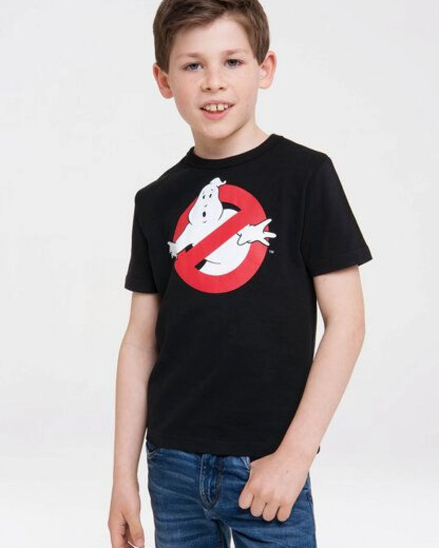 LOGOSH!RT LOGOSHIRT - Ghostbusters - Keine Geister - Logo - Organic - Bio T-Shirt Print - Kinder – Ansicht 3