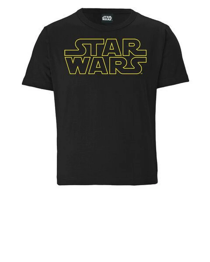 LOGOSH!RT LOGOSHIRT - Star Wars - Schriftzug - Logo - Organic - Bio T-Shirt Print - Kinder