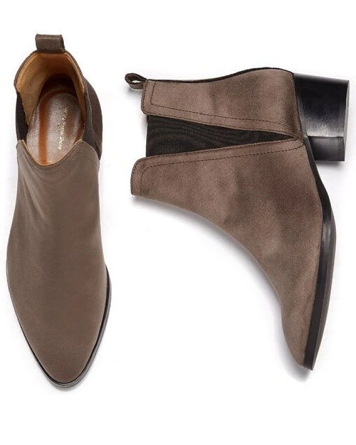 Will's Vegan Shop Spitz zulaufende Chelsea Boots