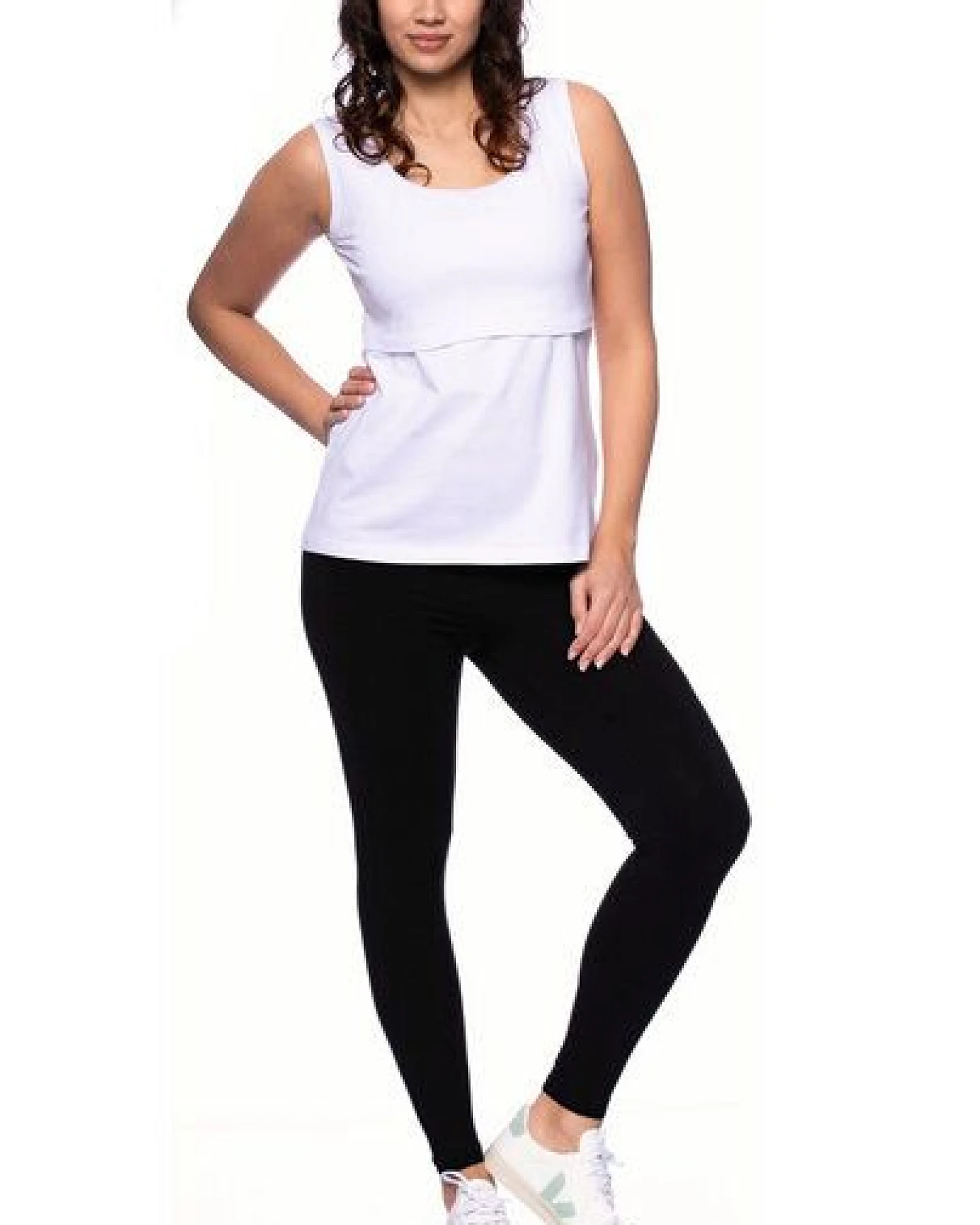 Milchshake 103 BASIC Umstands- und Stilltop aus Bio-Baumwolle – Ansicht 2