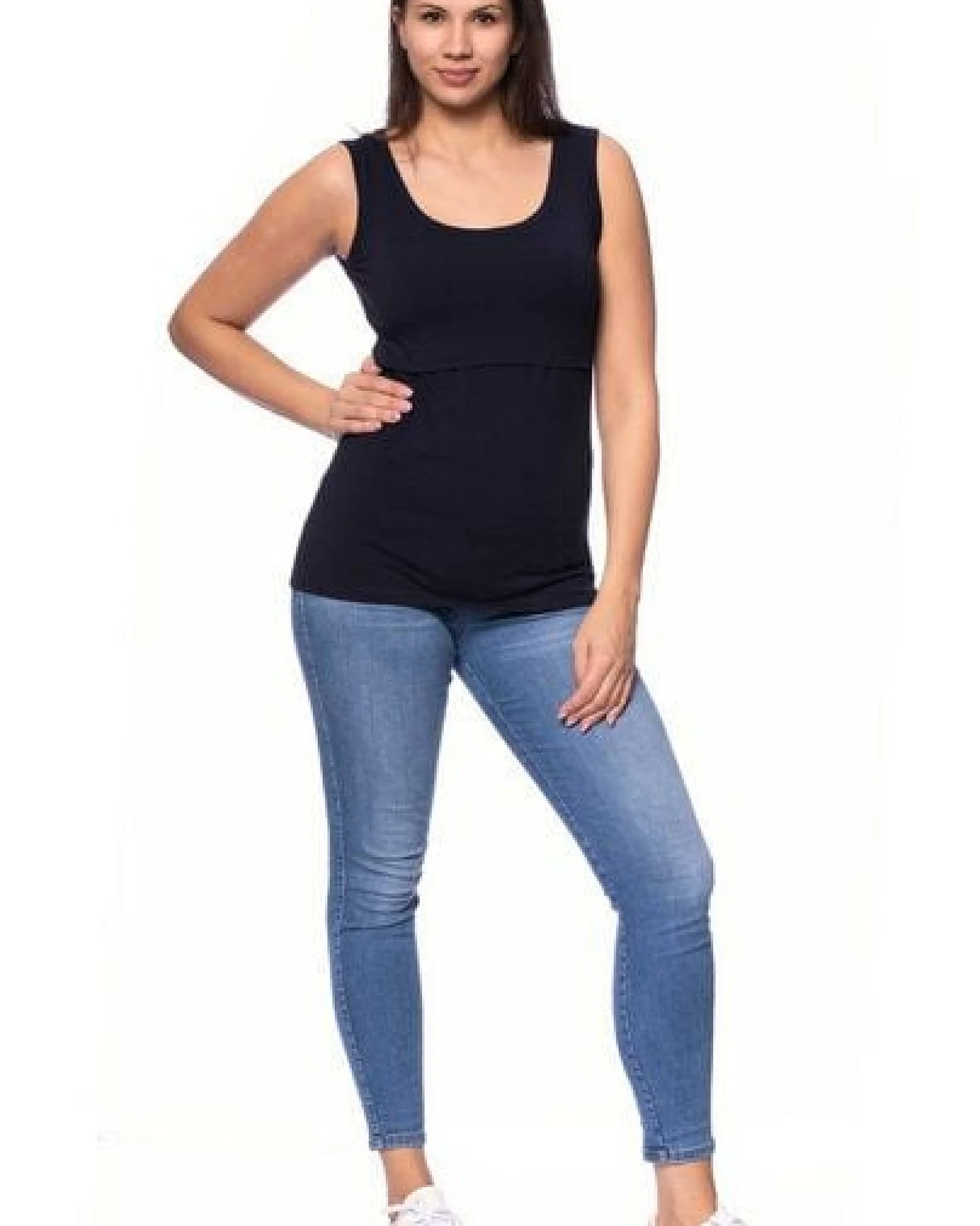 Milchshake 103 BASIC Umstands- und Stilltop aus Bio-Baumwolle – Ansicht 3
