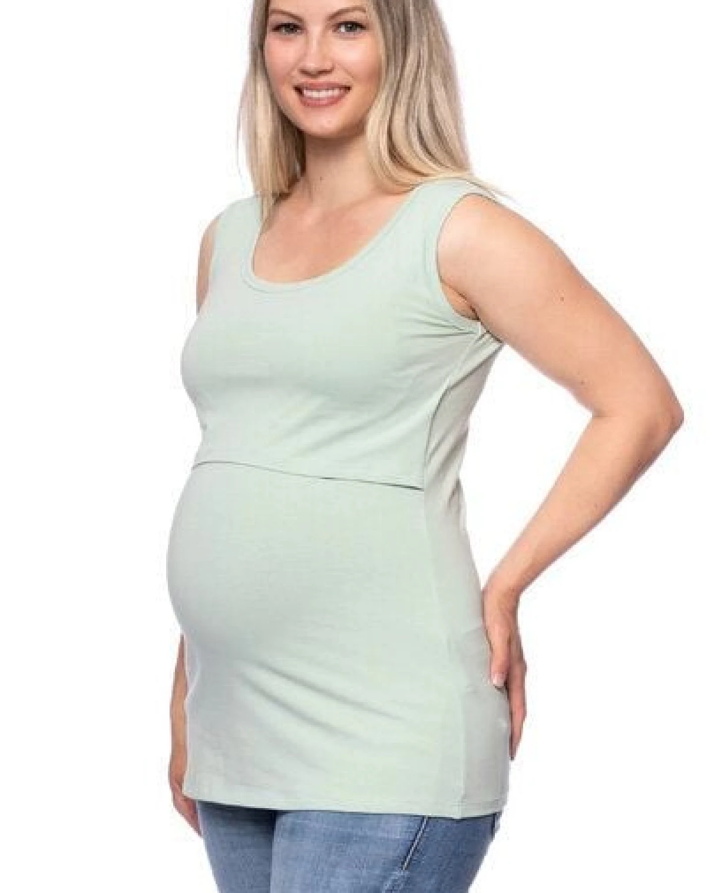 Milchshake 103 BASIC Umstands- und Stilltop aus Bio-Baumwolle – Ansicht 3