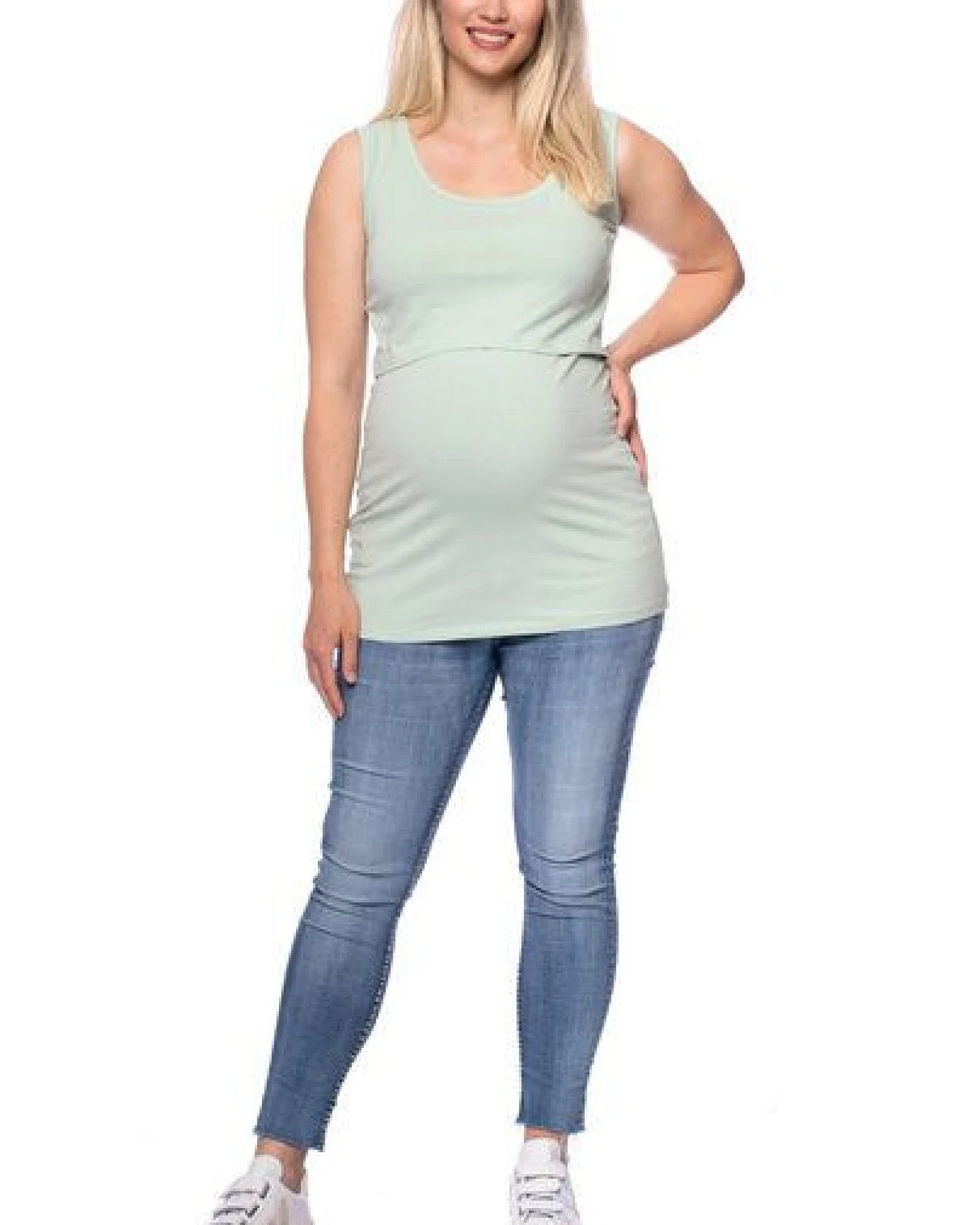 Milchshake 103 BASIC Umstands- und Stilltop aus Bio-Baumwolle – Ansicht 2