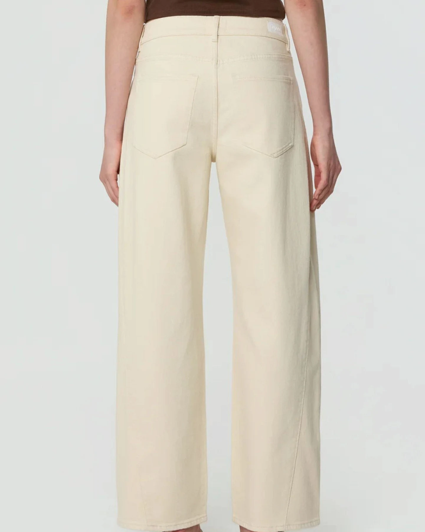 Jeans Ash Barrel Ecru – Ansicht 3