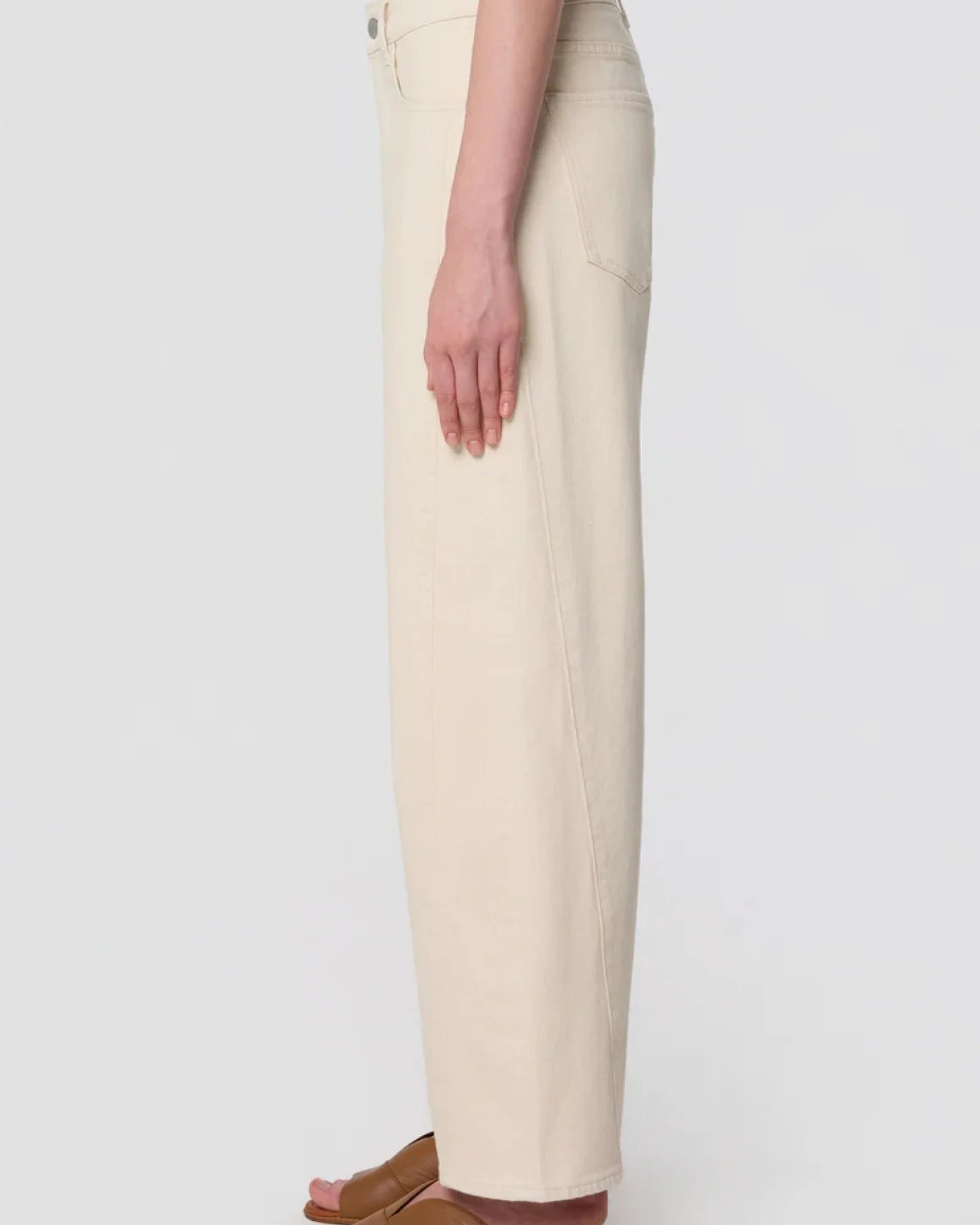 Jeans Ash Barrel Ecru – Ansicht 4
