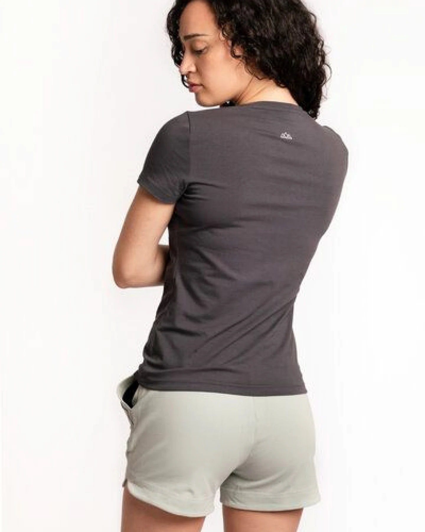 M23 Damen Shorts aus Bio-Baumwolle, Modell "Chloé" – Ansicht 3
