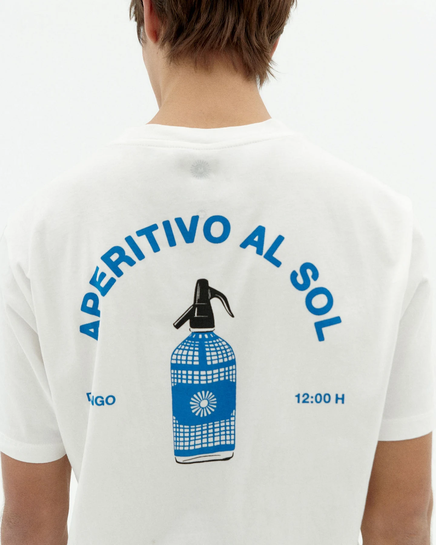 Thinking MU Herren vegan T-Shirt Zach Appetizer Weiß – Ansicht 2