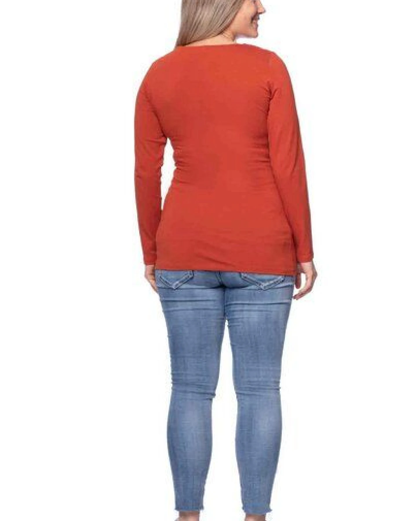 Milchshake 103 BASIC Umstands- und Stillshirt langarm aus Bio-Baumwolle – Ansicht 4