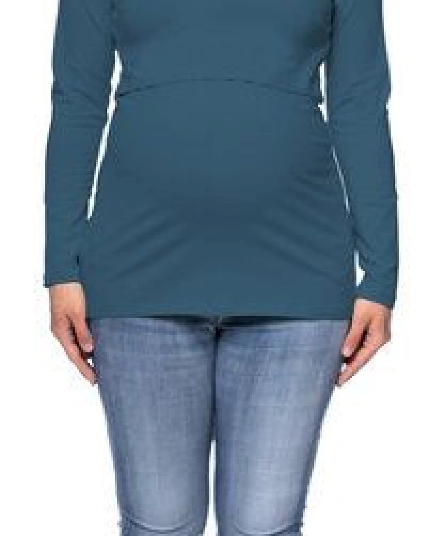 Milchshake 103 BASIC Umstands- und Stillshirt langarm aus Bio-Baumwolle – Ansicht 2