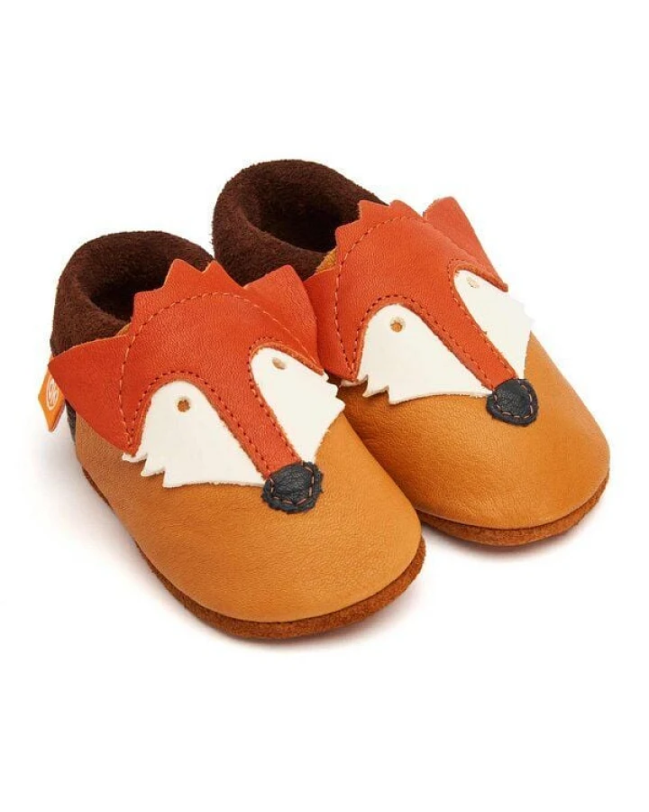 Orangenkinder® Krabbelschuhe "Franz der Fuchs"