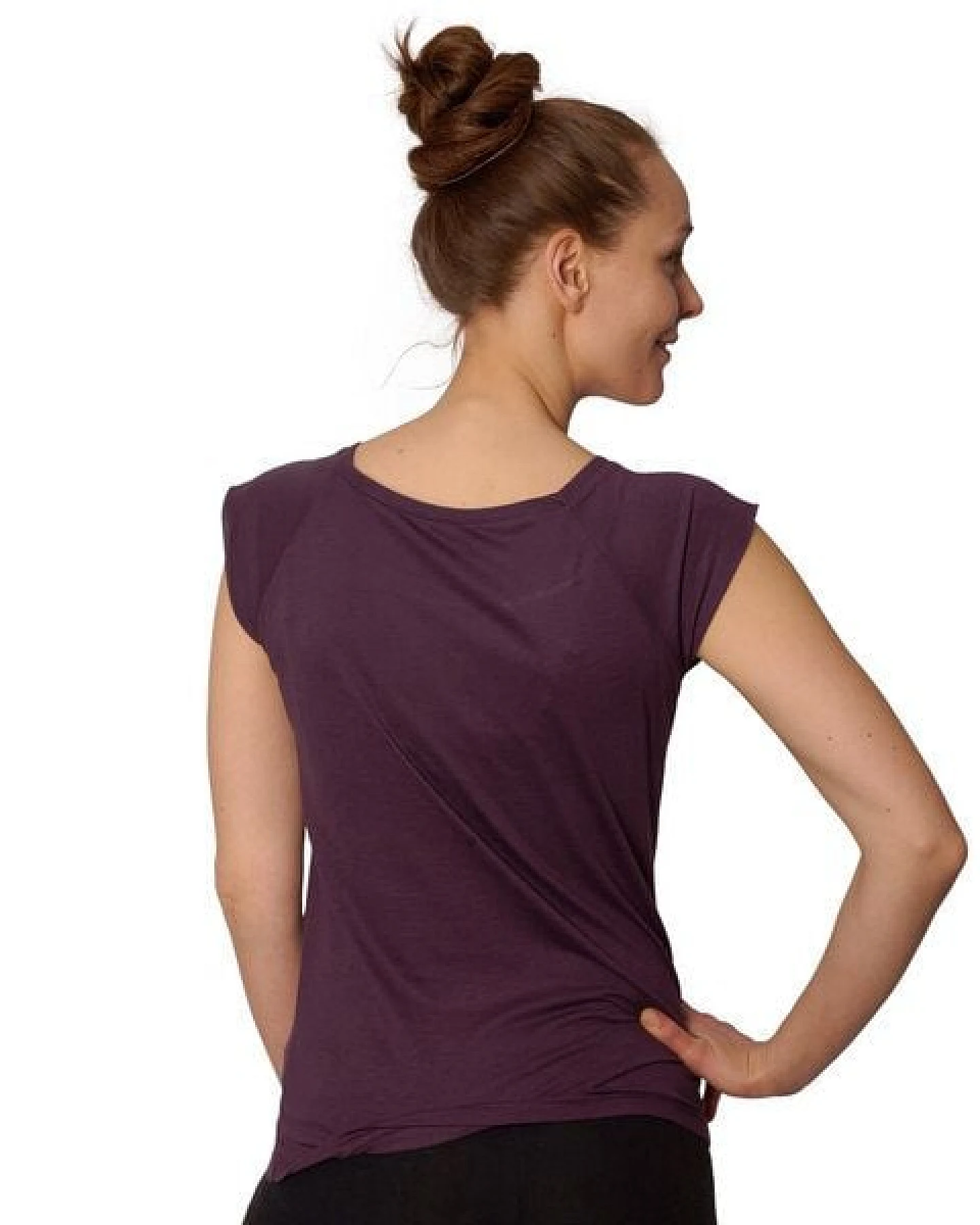 HANDGEDRUCKT RESTPOSTEN "Elefant" Bamboo Frauen T-Shirt – Ansicht 4