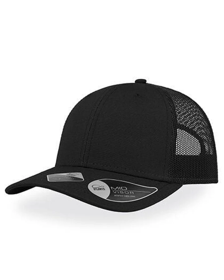 Atlantis Headwear Atlantis Recy Three Recycled Cap Mesh Rückseite 100% recycltes Polyester recyclte Baumwolle