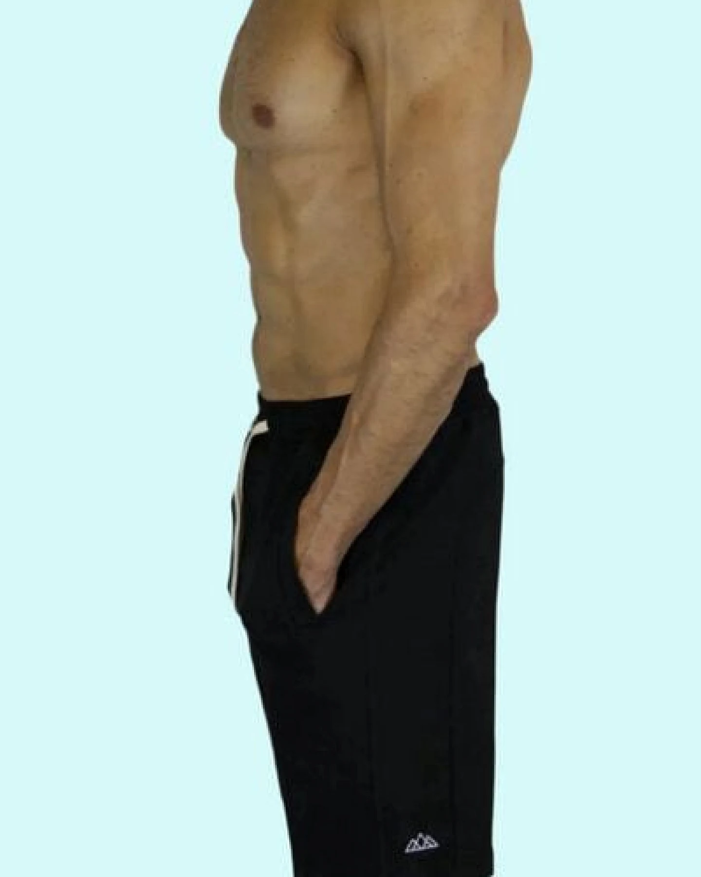 M23 Herren Shorts aus Bio-Baumwolle, Modell "Zane" – Ansicht 3