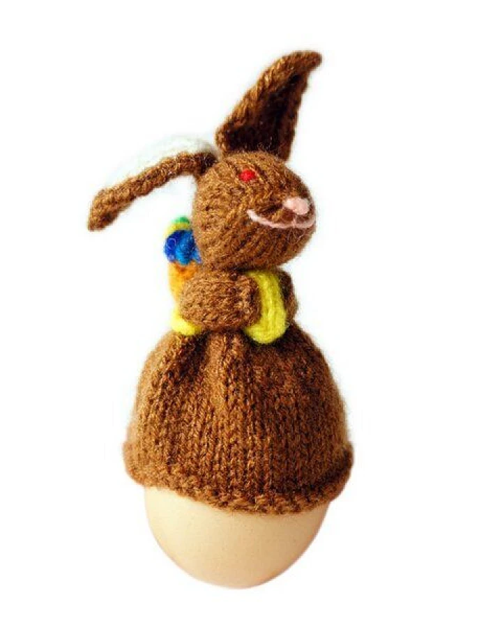 Just Be Osterhase Eierwärmer gestrickt