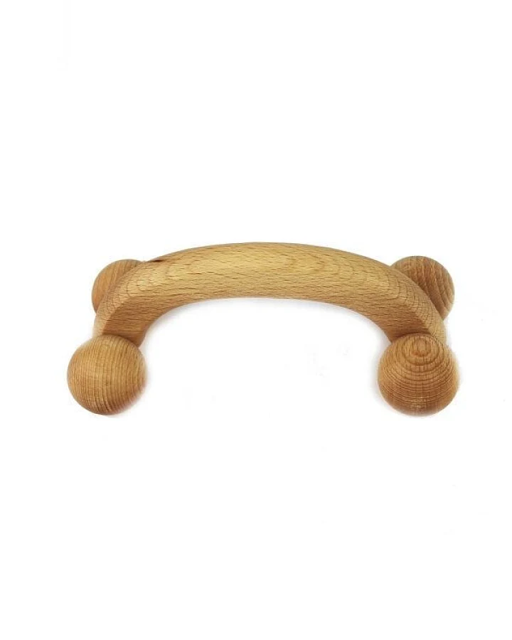 Mitienda Shop Massageroller 4 Kugeln aus Holz 17cm