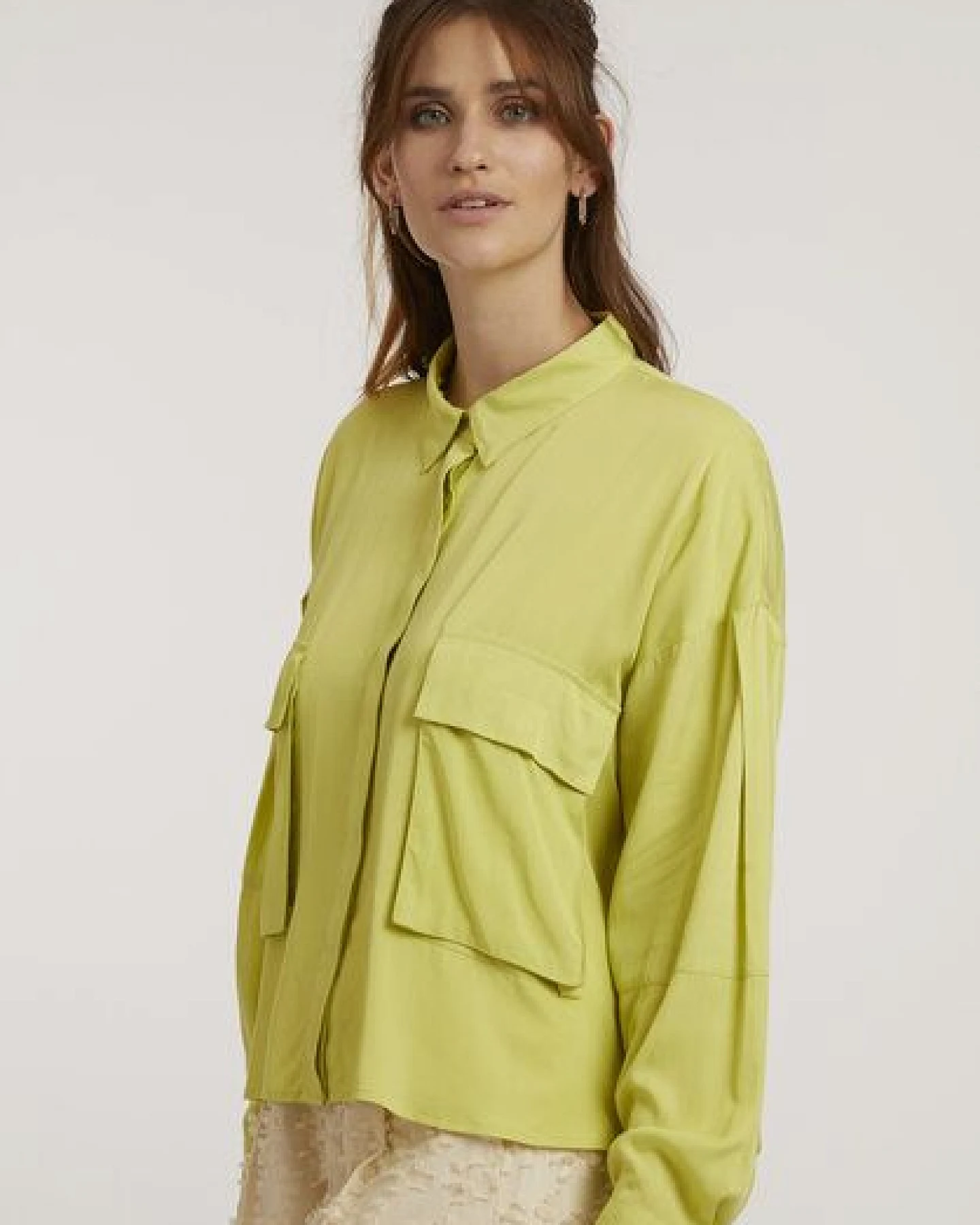 ThokkThokk TT91 Worker Shirt Damen Bluse Nachhaltig Fair – Ansicht 4