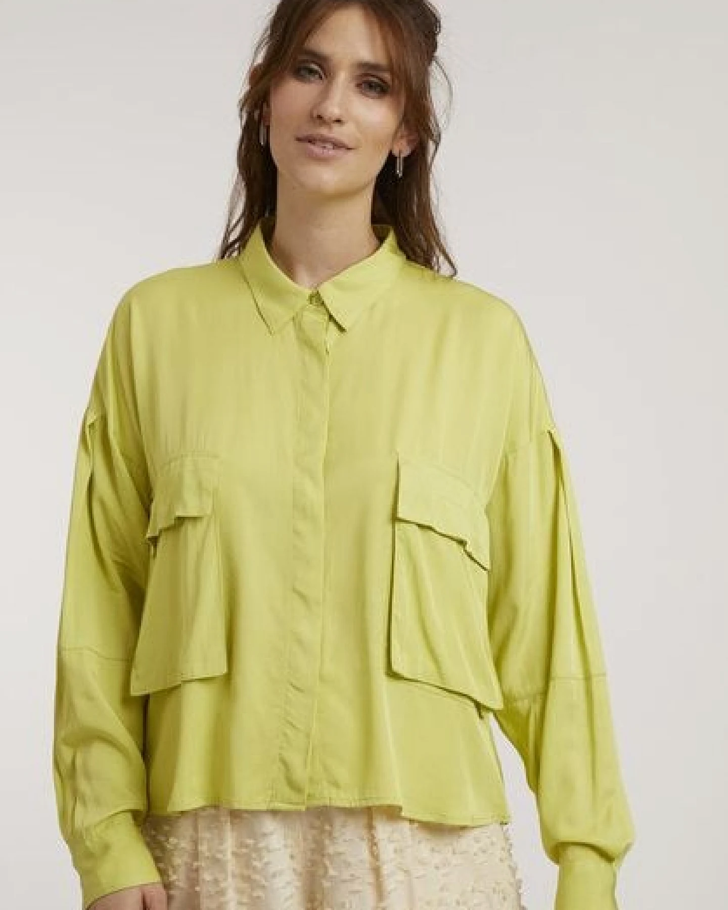 ThokkThokk TT91 Worker Shirt Damen Bluse Nachhaltig Fair – Ansicht 3