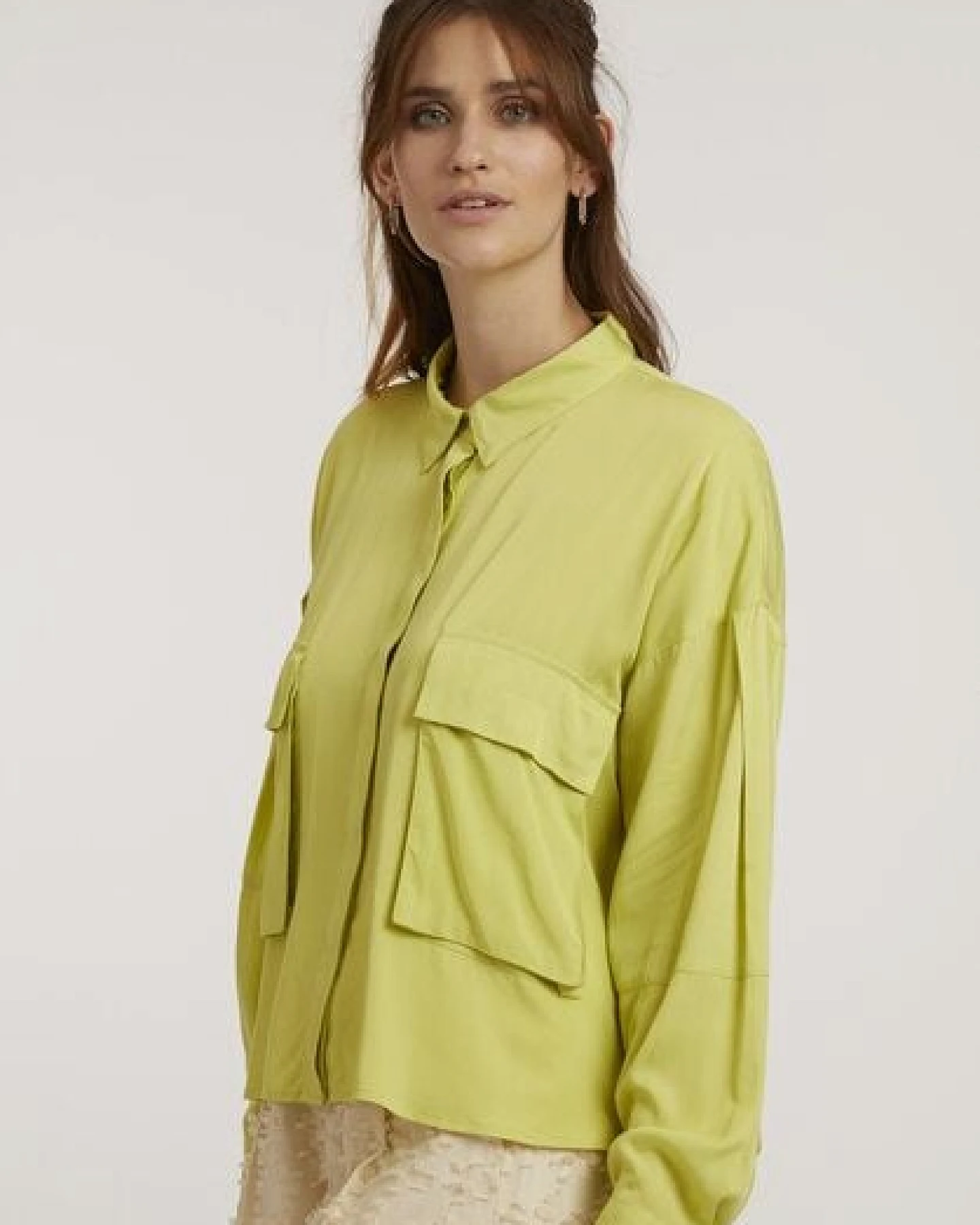 ThokkThokk TT91 Worker Shirt Damen Bluse Nachhaltig Fair – Ansicht 4