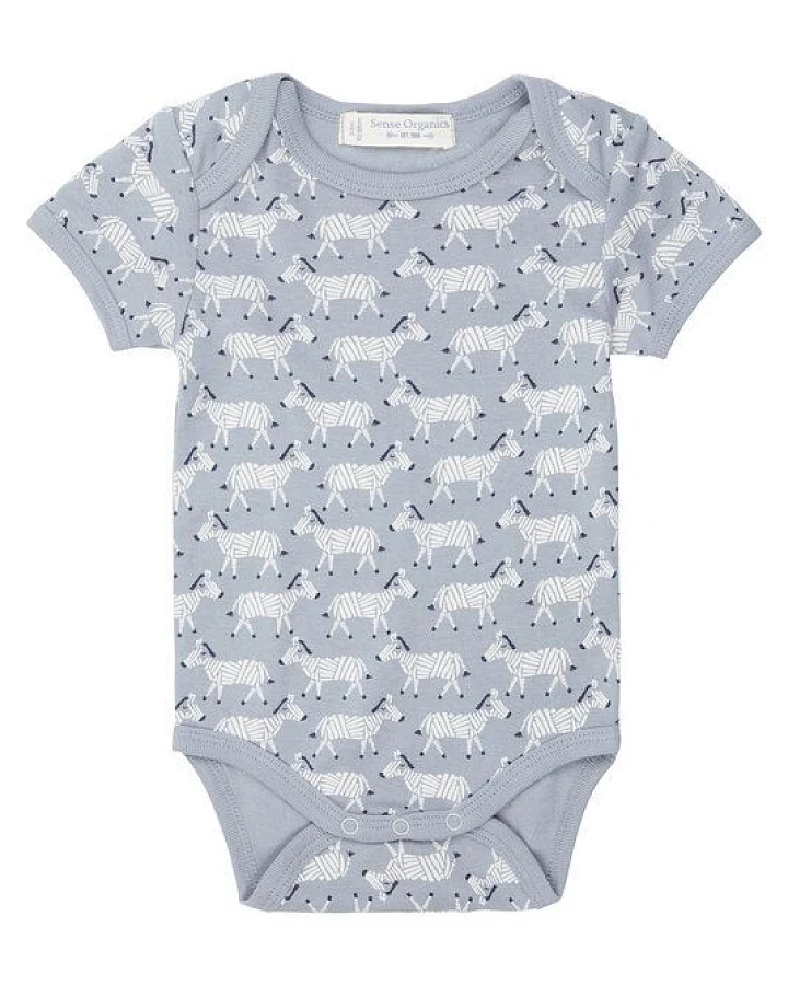 Sense Organics & friends in cooperation with GARY MASH Baby Kurzarmbody mit süßem Print aus Biobaumwolle