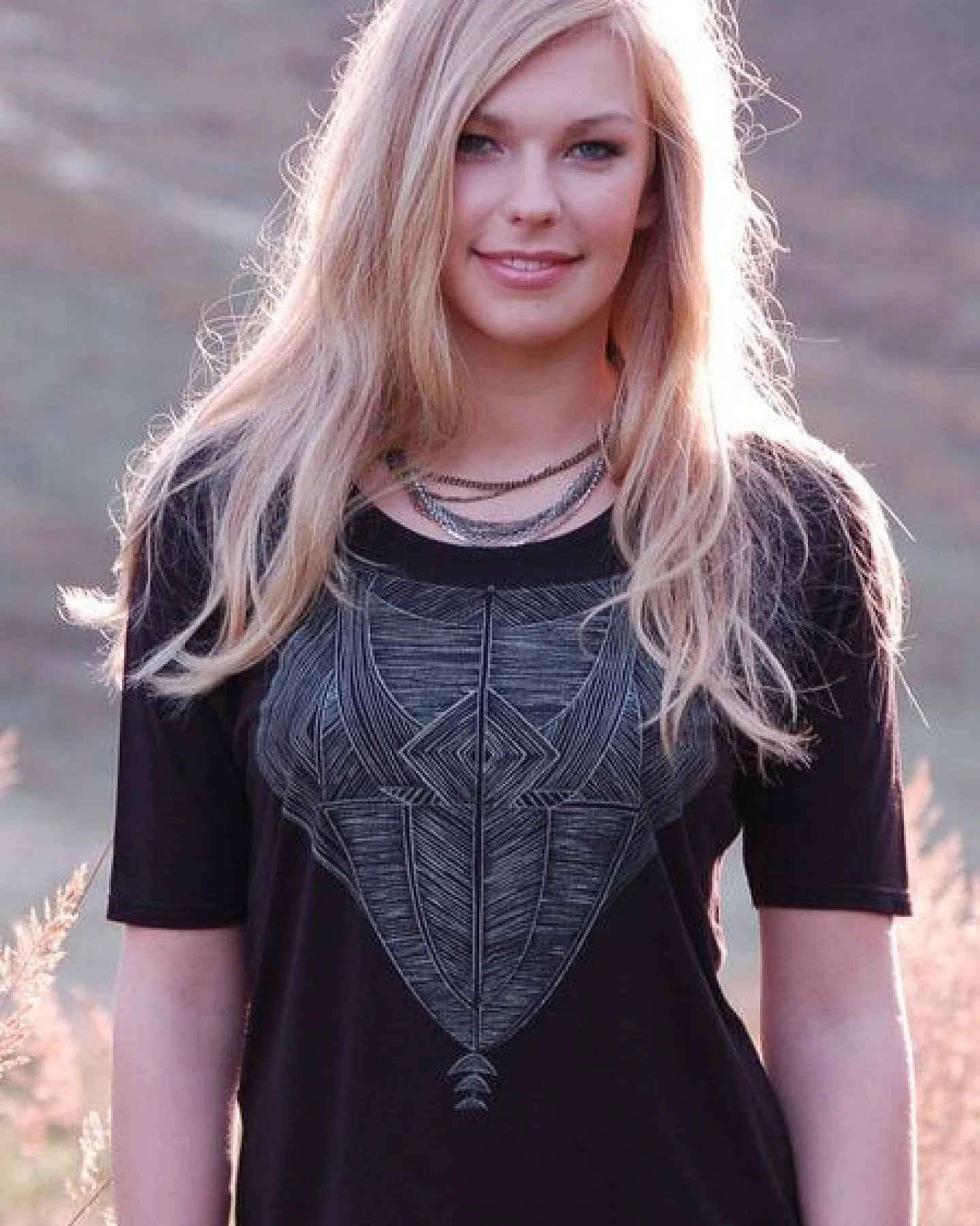 Woodlike tribal Shirt - schwarz – Ansicht 2