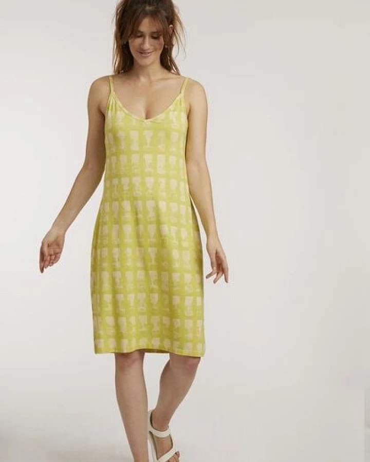 ThokkThokk Damen Trägerkleid Nachhaltig Fair