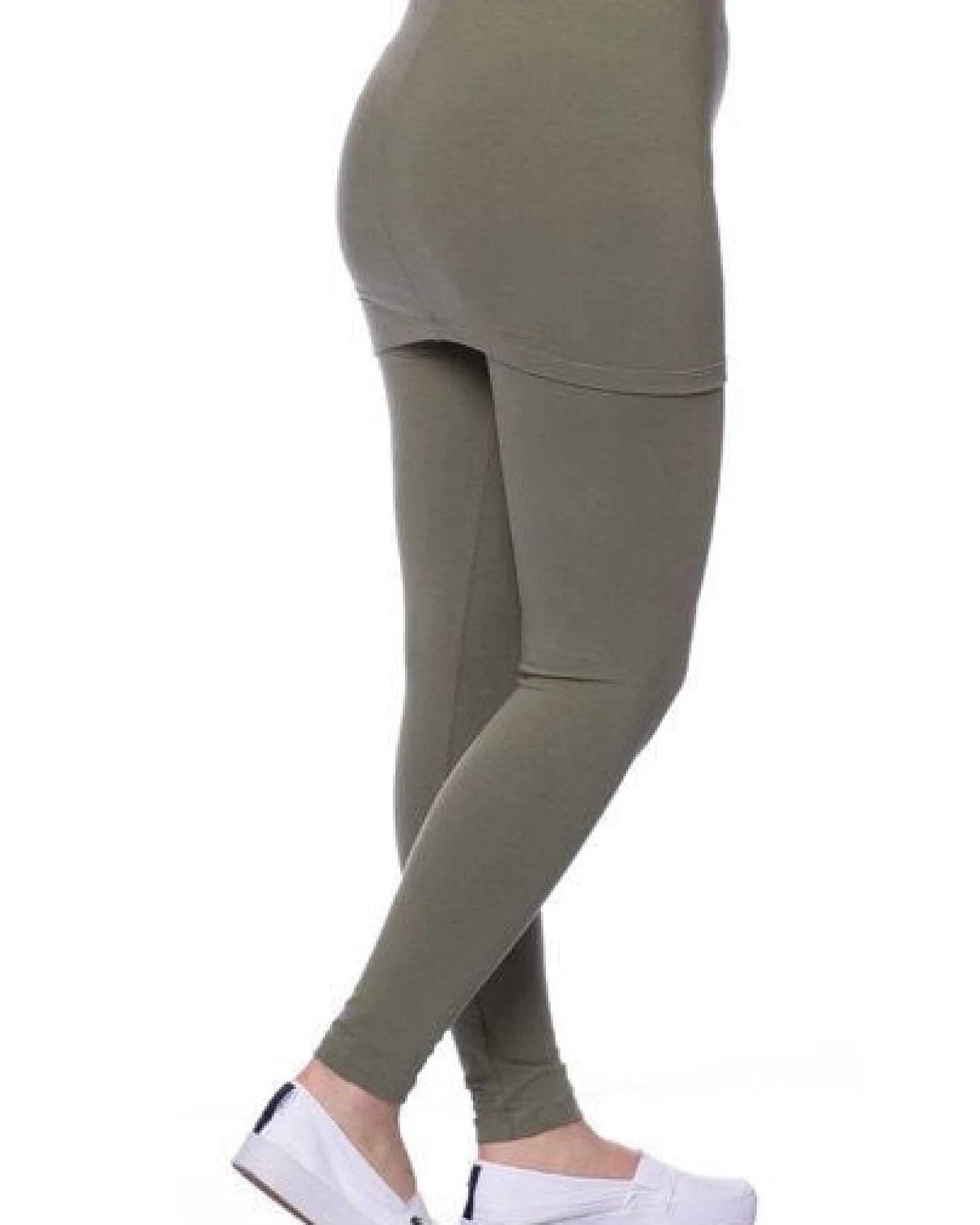 Milchshake Skirt Leggings Umstandsleggings aus Bio Baumwolle – Ansicht 4