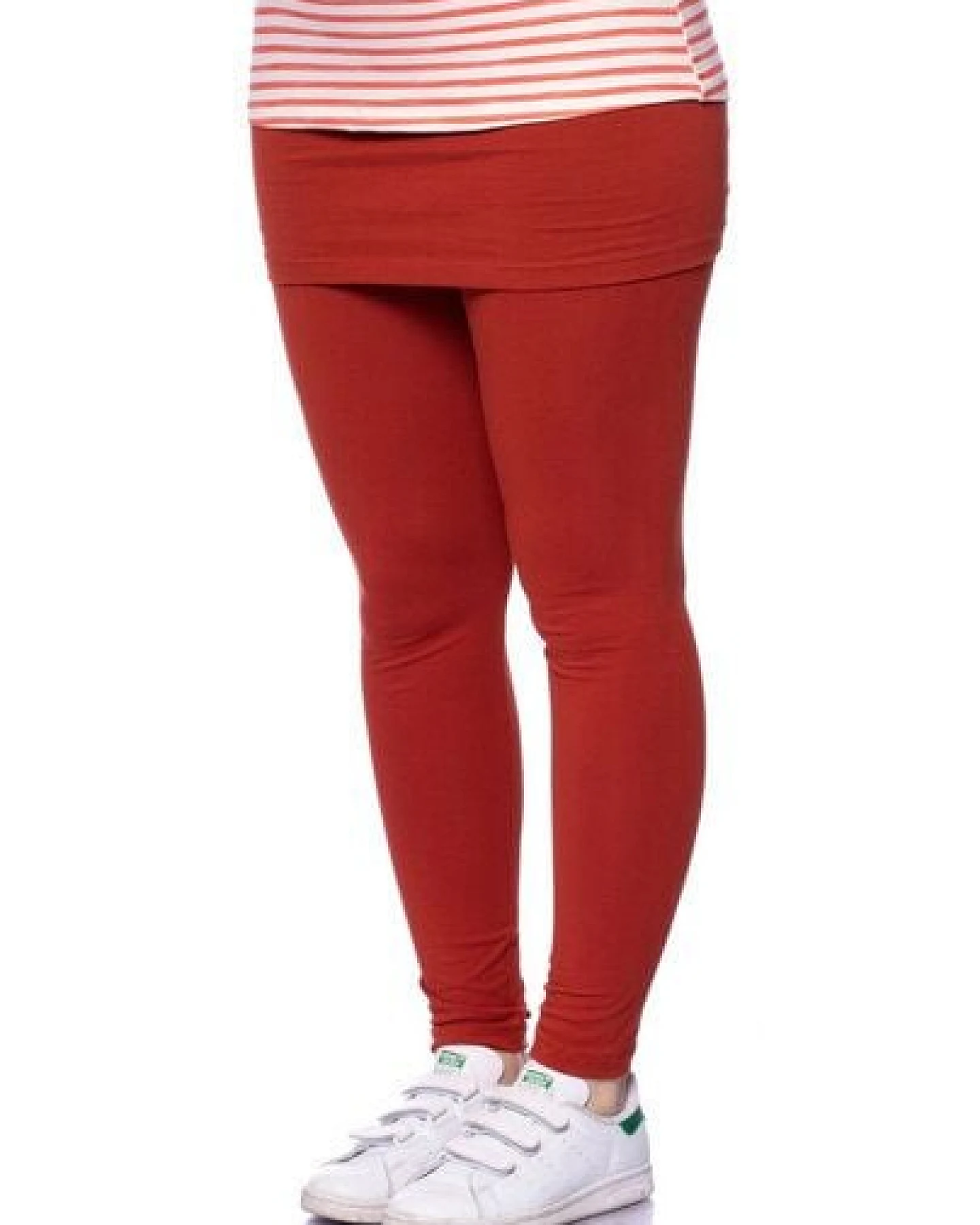 Milchshake Skirt Leggings Umstandsleggings aus Bio Baumwolle – Ansicht 4