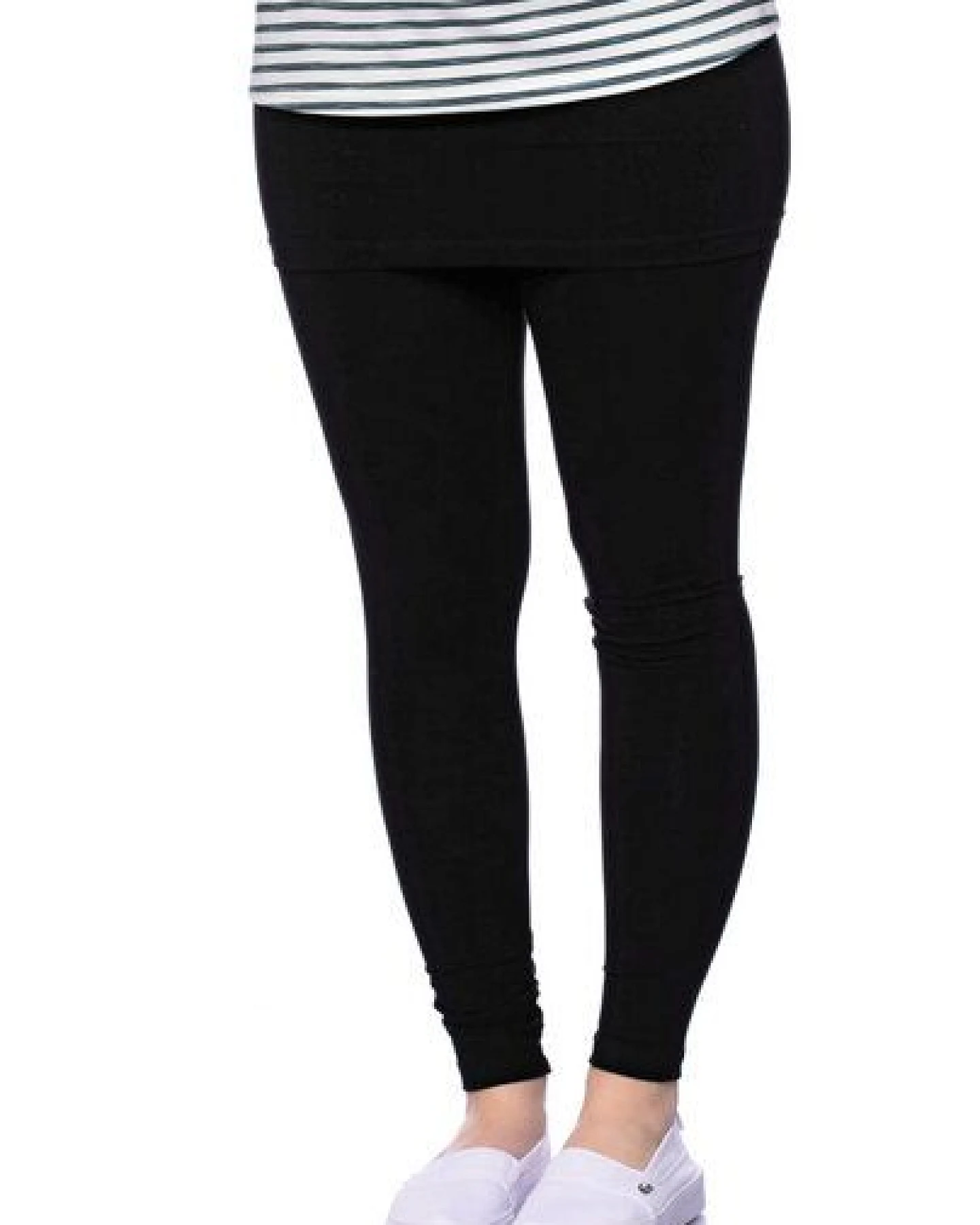 Milchshake Skirt Leggings Umstandsleggings aus Bio Baumwolle – Ansicht 4