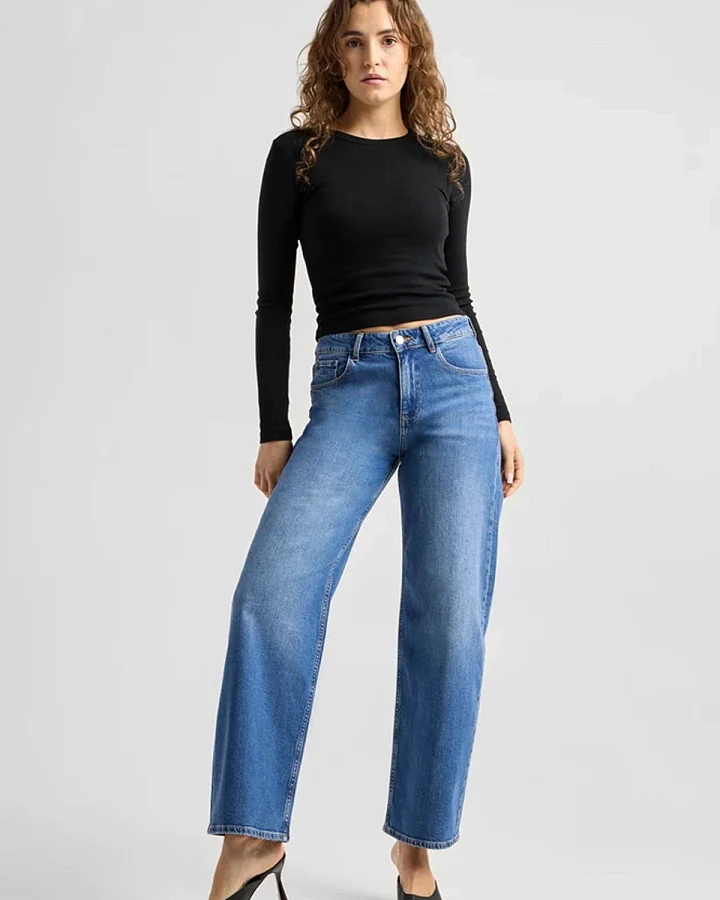 Jeans Ash Barrel Medium Blue