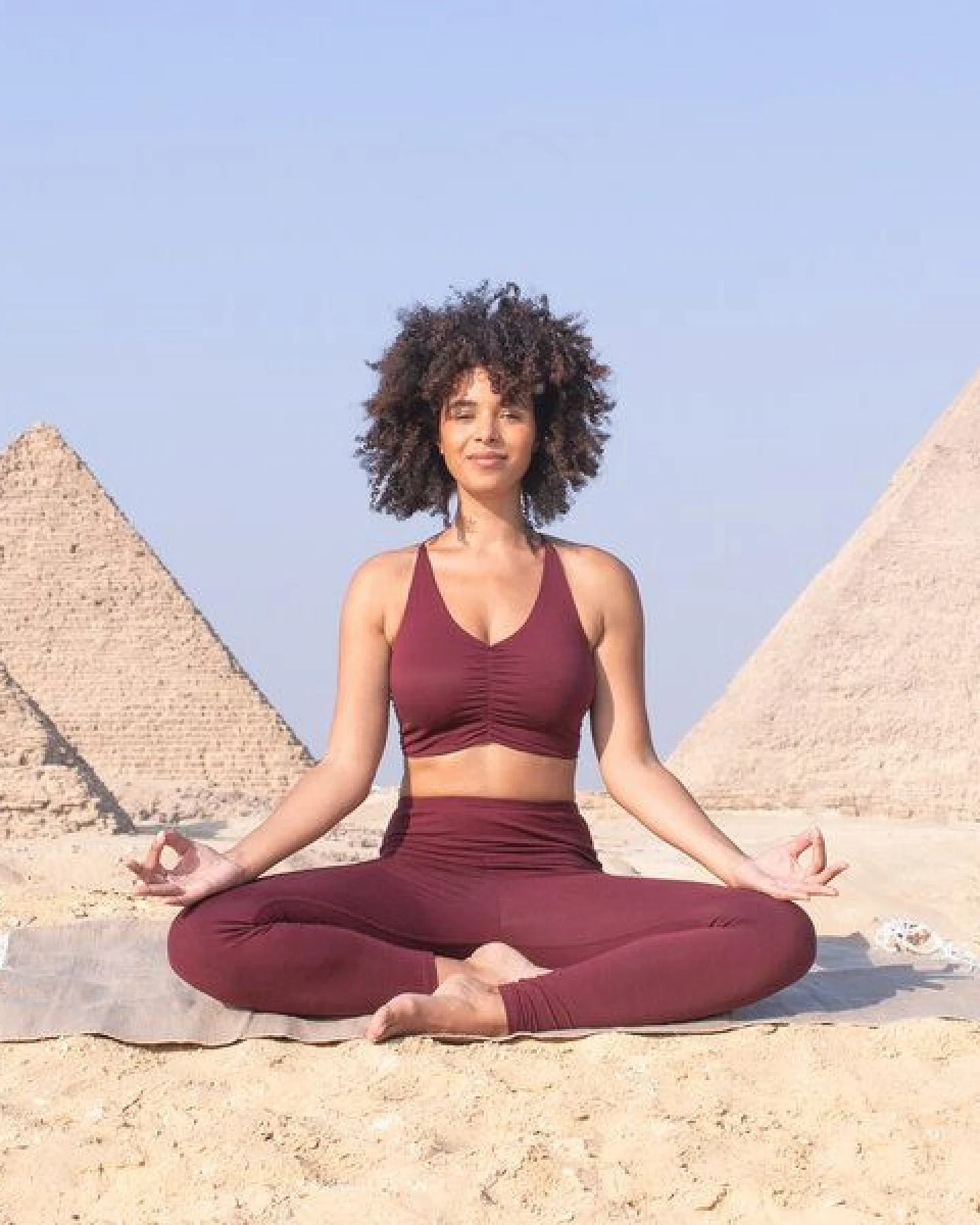 Jaya CAROLINA - Damen - Bra für Yoga aus Biobaumwolle – Ansicht 4