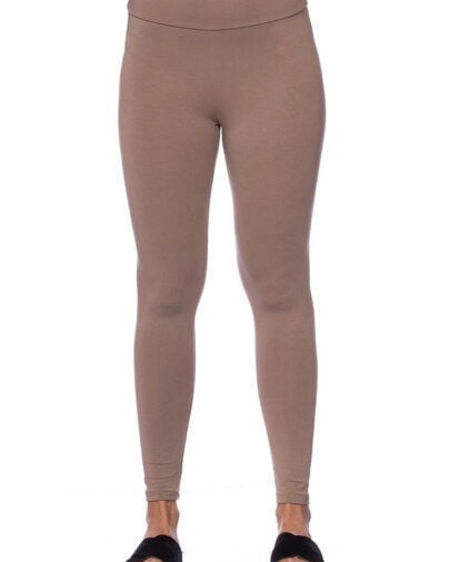 Milchshake High-Waist Basic Leggings aus weichem Modal French-Terry – Ansicht 4