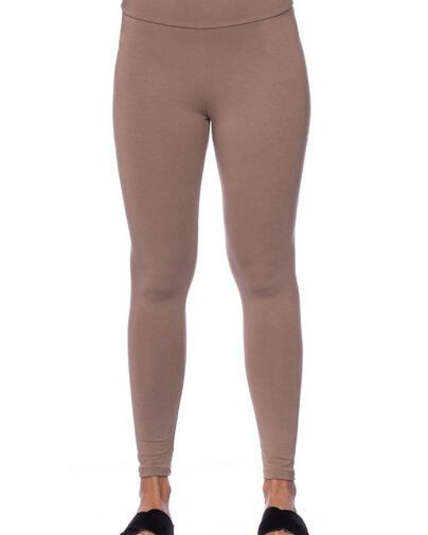 Milchshake High-Waist Basic Leggings aus weichem Modal French-Terry – Ansicht 4