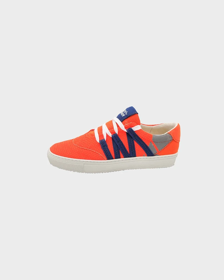 VAER Herren vegan Sneaker Stark Phoenix Orange/Blau