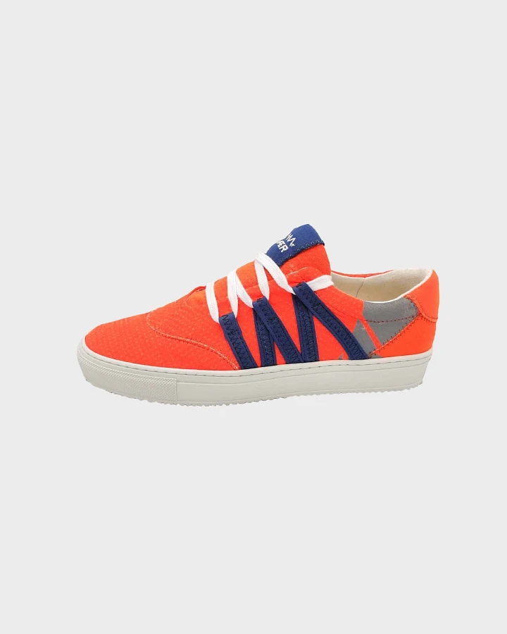 VAER Herren vegan Sneaker Stark Phoenix Orange/Blau