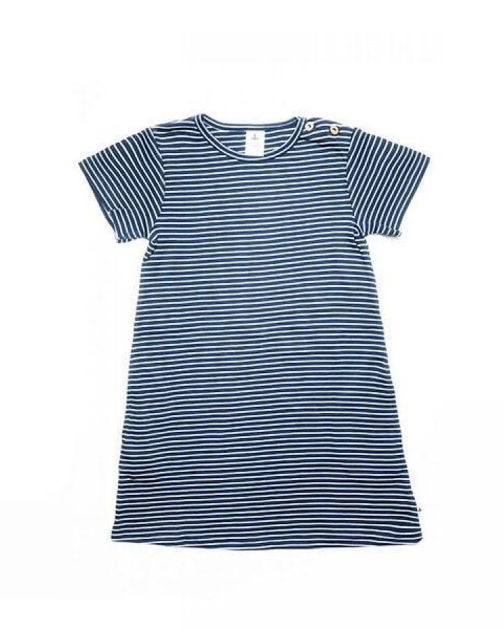 Leela Cotton Baby Kinder Ringelkleid Sommerkleid Kleid Bio-Baumwolle 2621